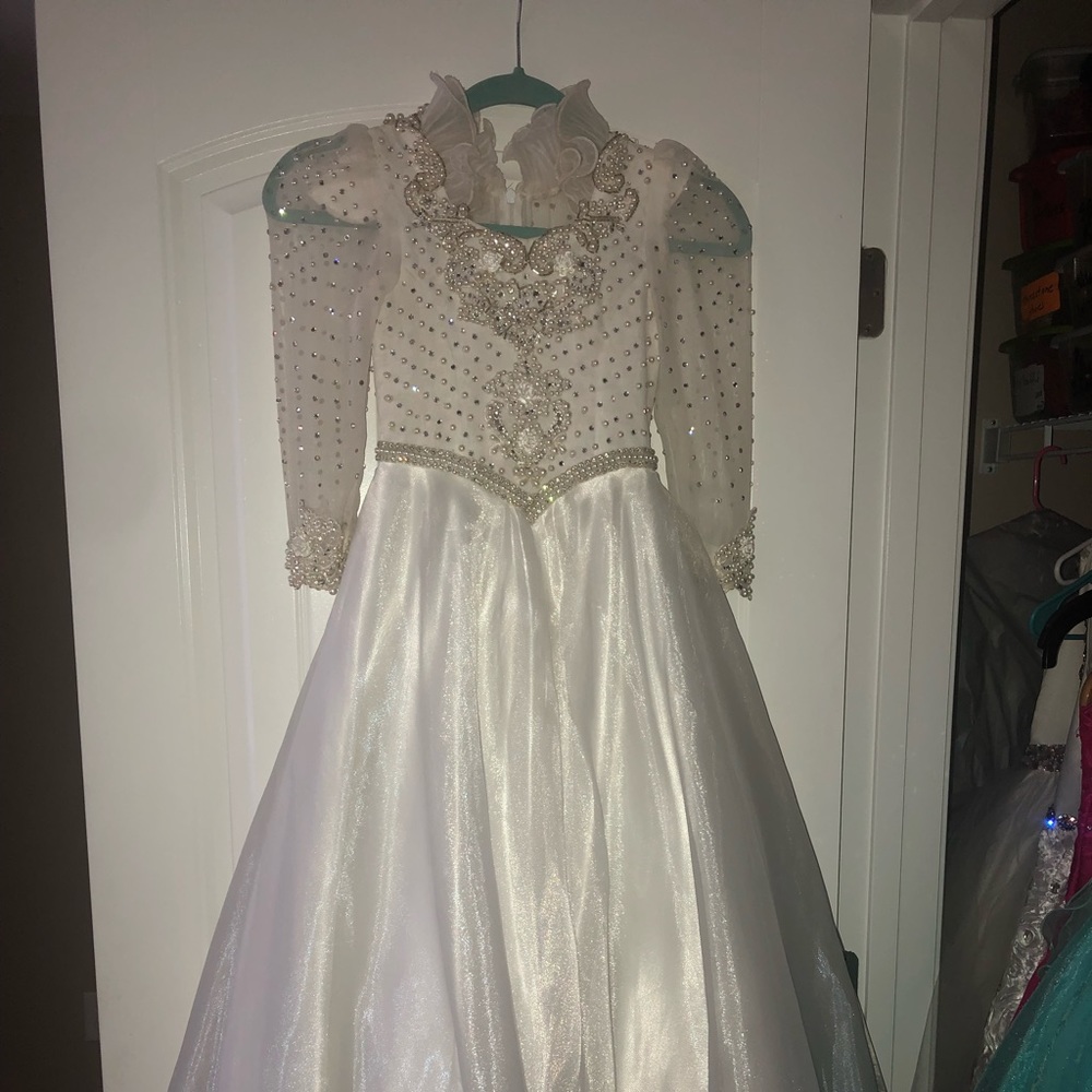 Girls pageant gown